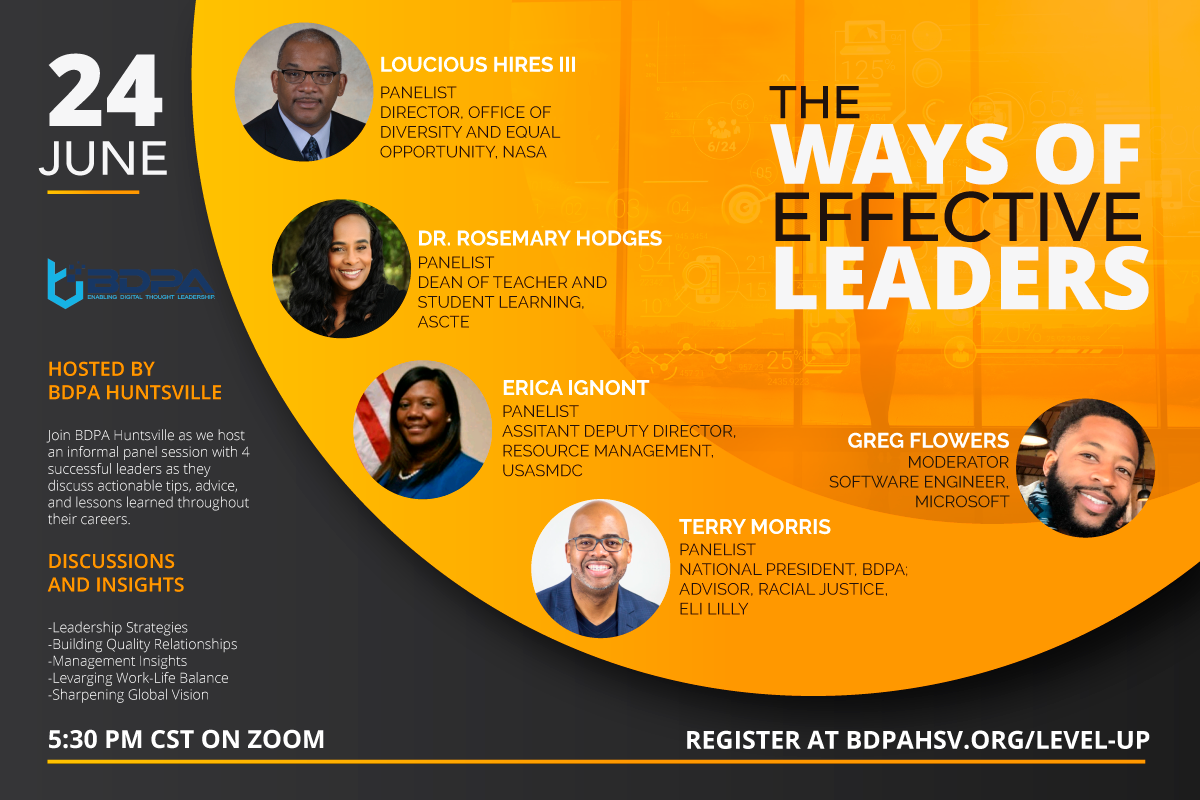 The Ways of Successful Leaders June 2021 Event Flyer