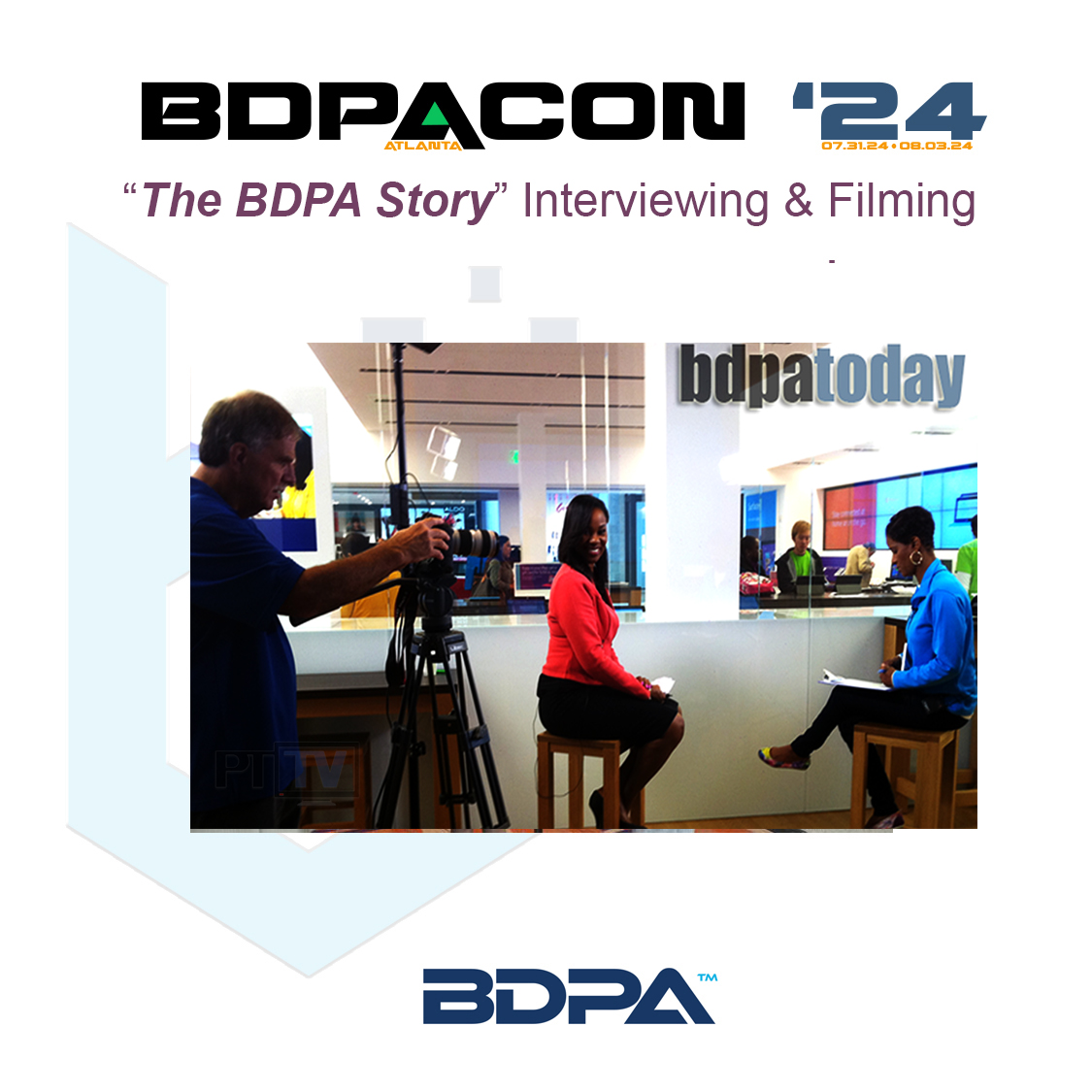 BDPA-TV and PTTV Interviews